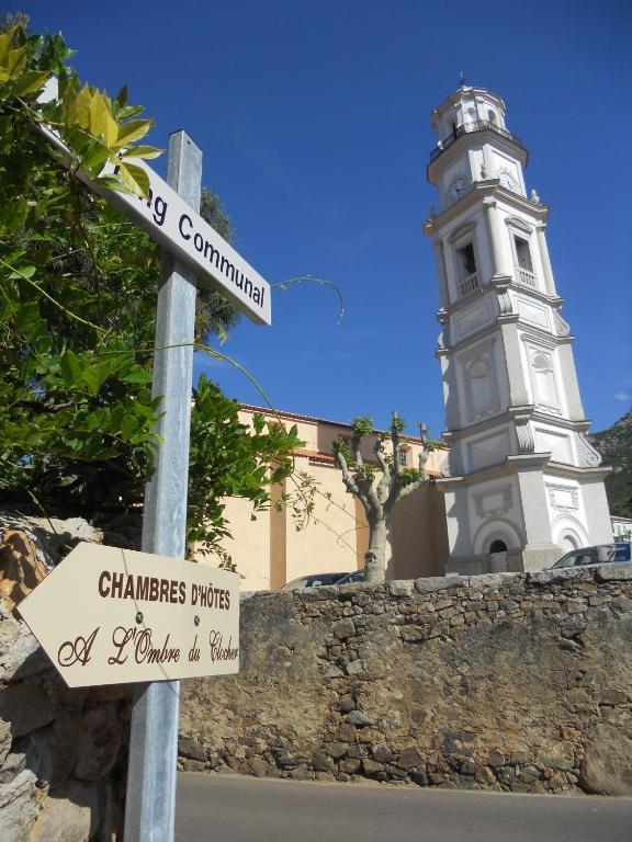 A L'Ombre Du Clocher Calenzana Kültér fotó